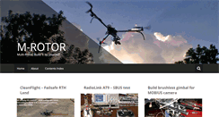 Desktop Screenshot of m-rotor.com